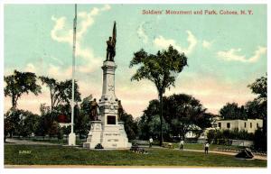 10381 NY Cohoes   Soldier's Monument