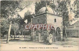 Algiers Old Postcard Tomb of the Queen in the Garden of Marengo