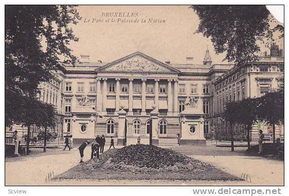 Le Parc Et Le Palais De La Nation, Bruxelles, Belgium, 1900-1910s