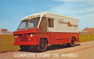 Lafayette IN Store on Wheels Office Supply Delivery Truck Postcard