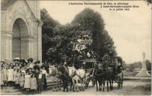 CPA St-CHRISTOPHE-le-JAJOLET Inst. Marie-Immaculée de Sées (49491)