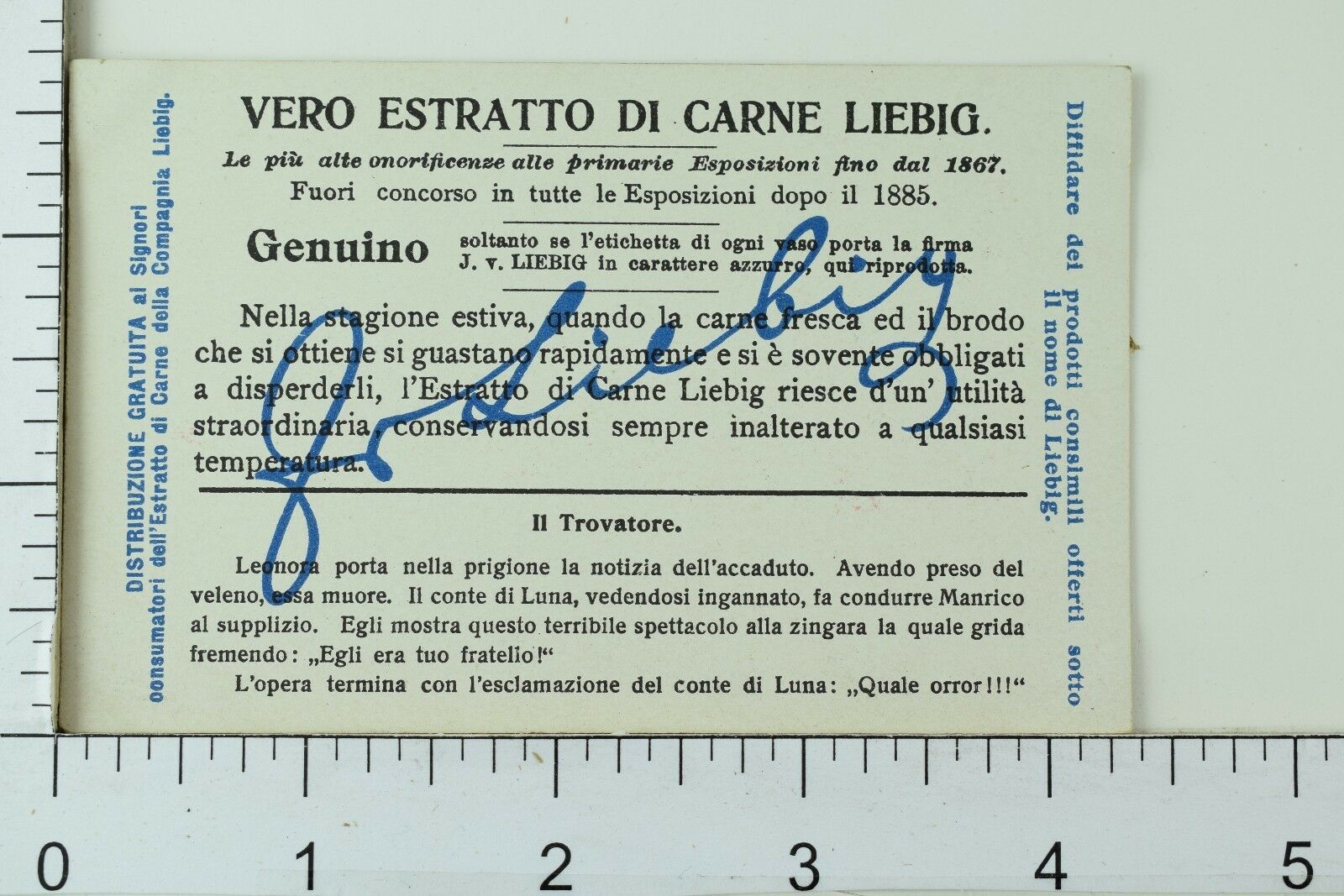 10 S Opera Verdi Il Travatore Lovely Liebig Victorian 6 Trade Card Set K8 Hippostcard