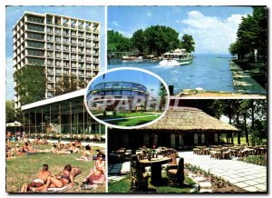 Modern Postcard Greetings from Lake Balaton