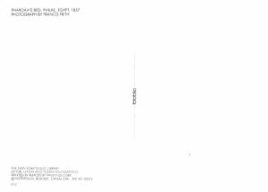 Pharoah's Bed - Philae, Egypt