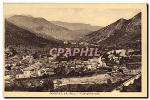 Postcard Old Sospel Vue Generale