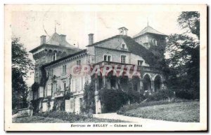 Old Postcard Around Belley Chateau de Beon