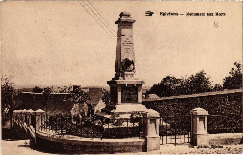 CPA  Egletons - Monument aux Morts  (692378)