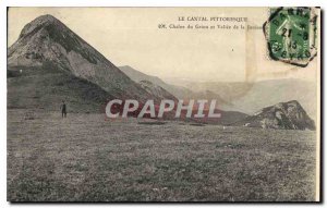 Postcard Old Cantal Pittorsque Chain of Griou Vallee de Jordanne