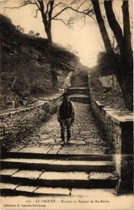 CPA LE FAOUET - Escalier et Rocher de Ste-Barbe (205796)