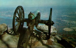 Tennessee Lookout Mountain Point Park Overlooking Chattanooga and Moccasin Be...