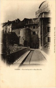 CPA THIERS - Pont de Seychal et Rue DUROLLE (244885)