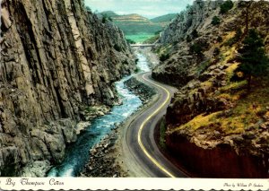 Colorado Big Thompson Canon Rugged Cliffs