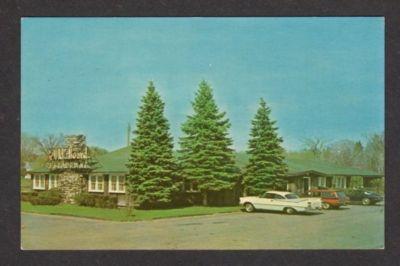 VT Old Board Restaurant BURLINGTON VERMONT Postcard Car