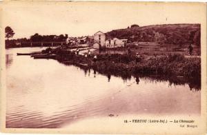 CPA VERTOU - La Chaussée (242763)