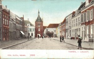 Netherlands Vianen Lekpoort Vintage Postcard 07.78