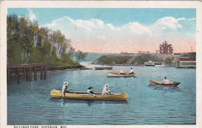 Minnesota Superior Canoeing In Billings Park Curteich