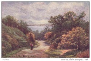 BOURNEMOUTH, Dorset, England, 1900-1910´s; Suspension Bridge