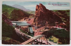 Salt Lake City Water Works Parley's Canyon Postcard A19