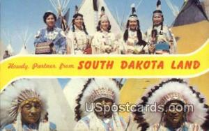 Greetings from, South Dakota Postcard      ;      Greetings from, SD Post Car...