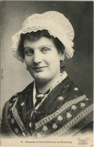 CPA Costumes de Savoie - Environs de Chambery - Femme - Type (1191147)