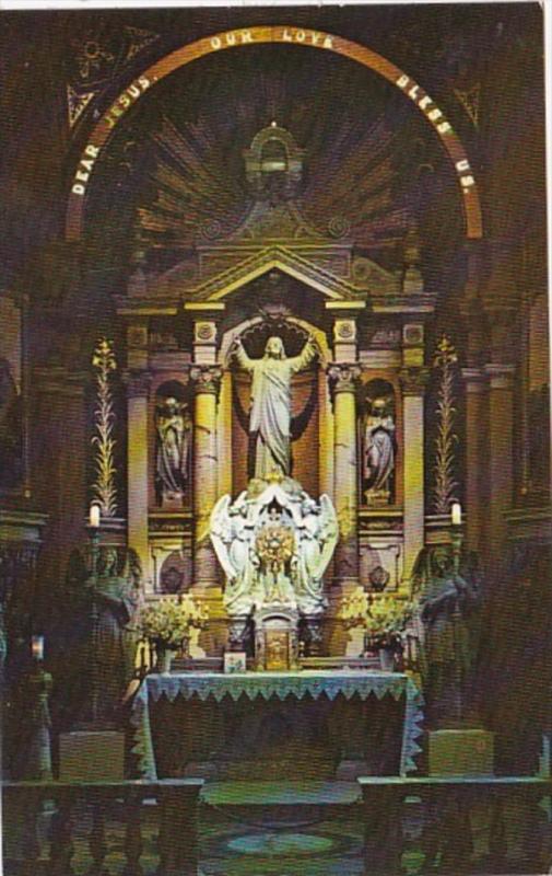 New York Lackawanna Altar Of The Sacred Heart National Shrine Of Our Lady Of ...