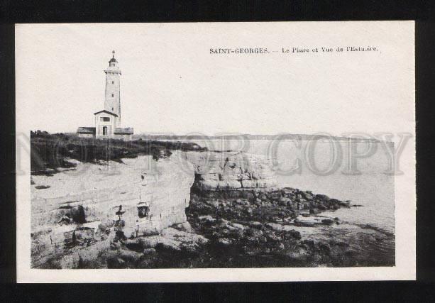 055981 FRANCE LIGHTHOUSE in Saint-Georges Vintage PC