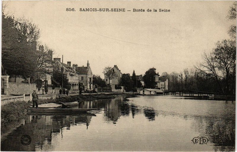 CPA SAMOIS-sur-SEINE - Bords de la SEINE (292801)