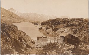 Summit White Pass BC Canada White Pass & Yukon Railway Unused RPPC Postcard H43