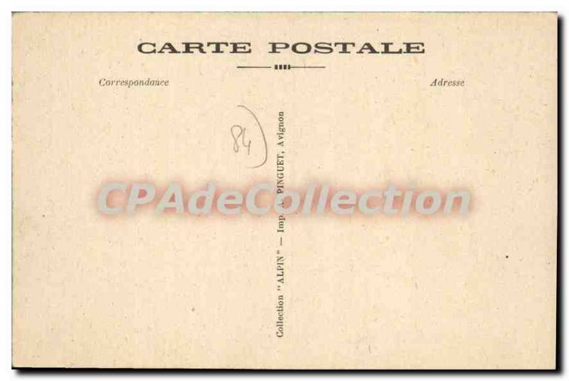 Postcard Old Avignon Bridge St BENEZETH