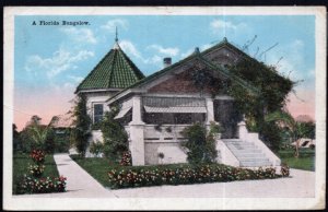 A Florida Bungalow Postally Used - White Border