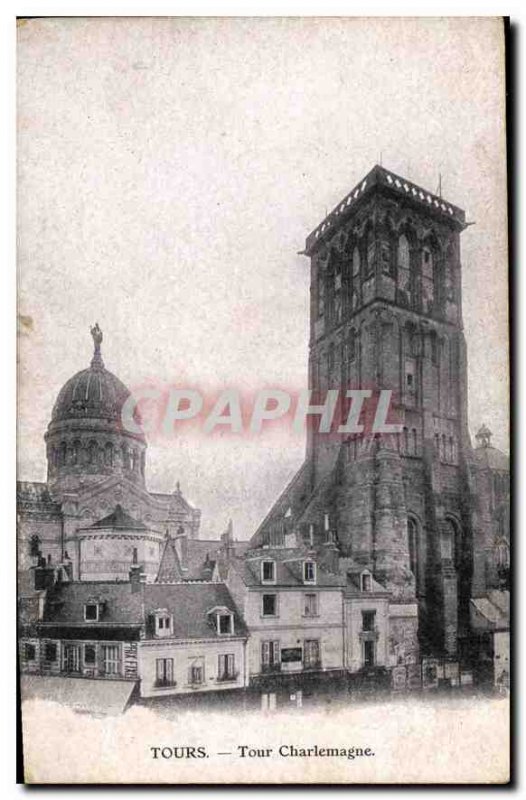 Postcard Old Charlemagne Tower Tours