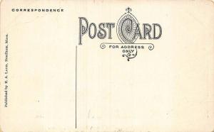 Needham MA Charles River Railroad Station Train Depot Postcard