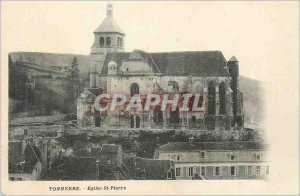 Postcard Old Thunder Church St Pierre