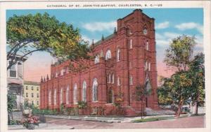 South Carolina Charleston Cathedral Of St John The Baptist 1939