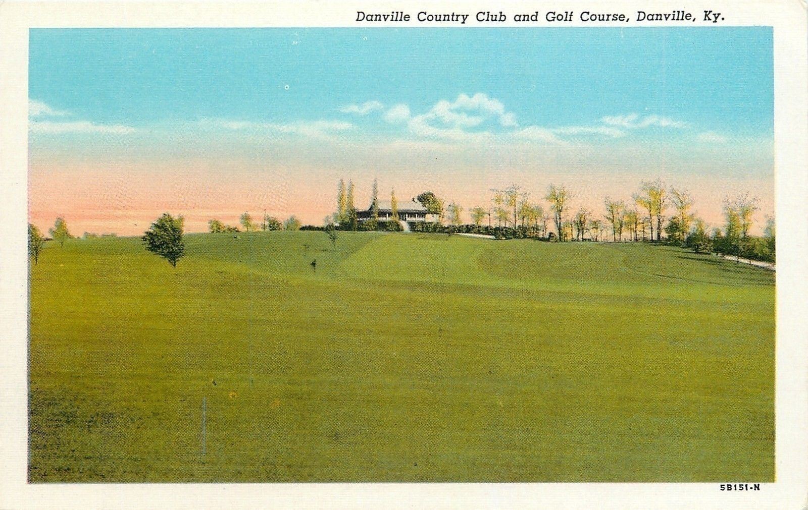 Danville Country Club, Danville, Kentucky Golf course information and