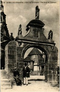 CPA Guimiliau - L'Arc de Triomphe (1033120)