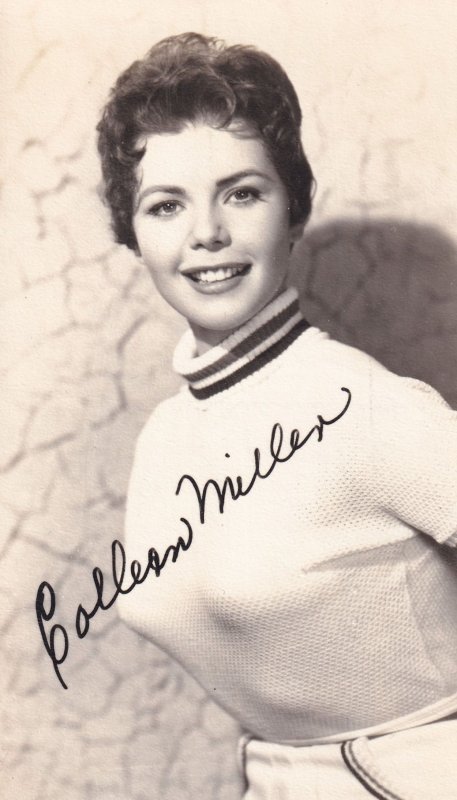 Colleen Miller Direct From Universal Film Studio Signed Postcard