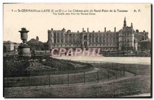 Old Postcard Saint Germain en Laye Le Chateau du Rond Point taken from the Te...