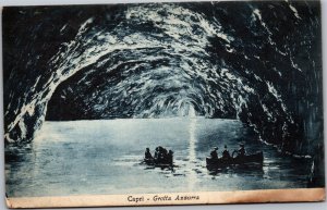 Postcard Italy Capri Grotta Azzura