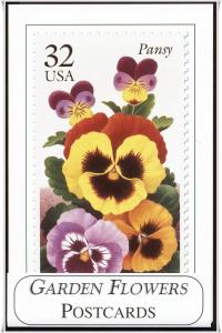 Garden Flowers Post Card Set (No Postal Value)