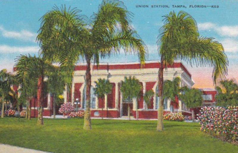 Florida Tampa Union Station 1953