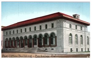 Berkeley CA California Post Office Building Vintage Postcard