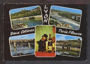 Multi View Lyon France Postcard BIN 