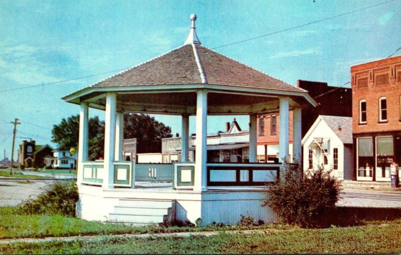 Illinois Adair Bandstand On Route 136