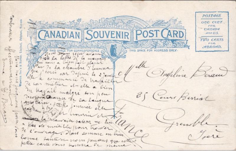 Dawson City Yukon YT Canada c1908 Antique Postcard E27