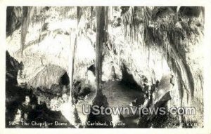 Real Photo - Chapel or Dome Room - Carlsbad Caverns, New Mexico NM  