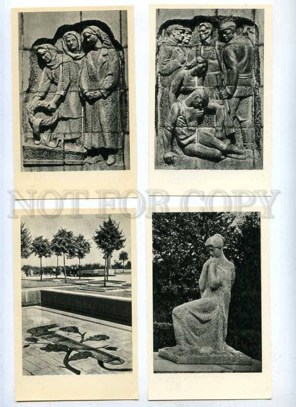 186212 RUSSIA LENINGRAD Piskarevskiy Seraphim Cemetery 16 PC