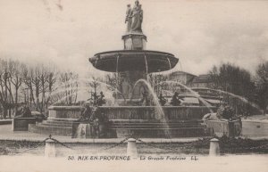 France Postcard - Aix-En-Provence - La Grande Fontaine  RS21175