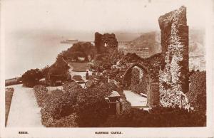 uk2836 hastings castle real photo  uk