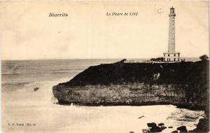 CPA BIARRITZ Le Phare de Cote (411695)